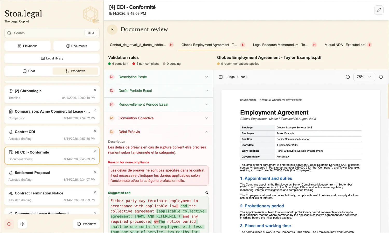 Document review